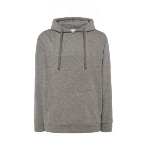 Sudadera JHK SWKNG240 en Grey melange, vista frontal