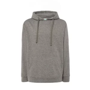 Sudadera JHK SWKNG320 en Grey melange, vista frontal