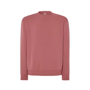 Sudadera JHK SWRA290 en Ancient pink, vista frontal