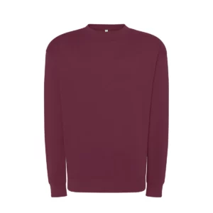 Sudadera JHK SWRA290 en Burgundy, vista frontal