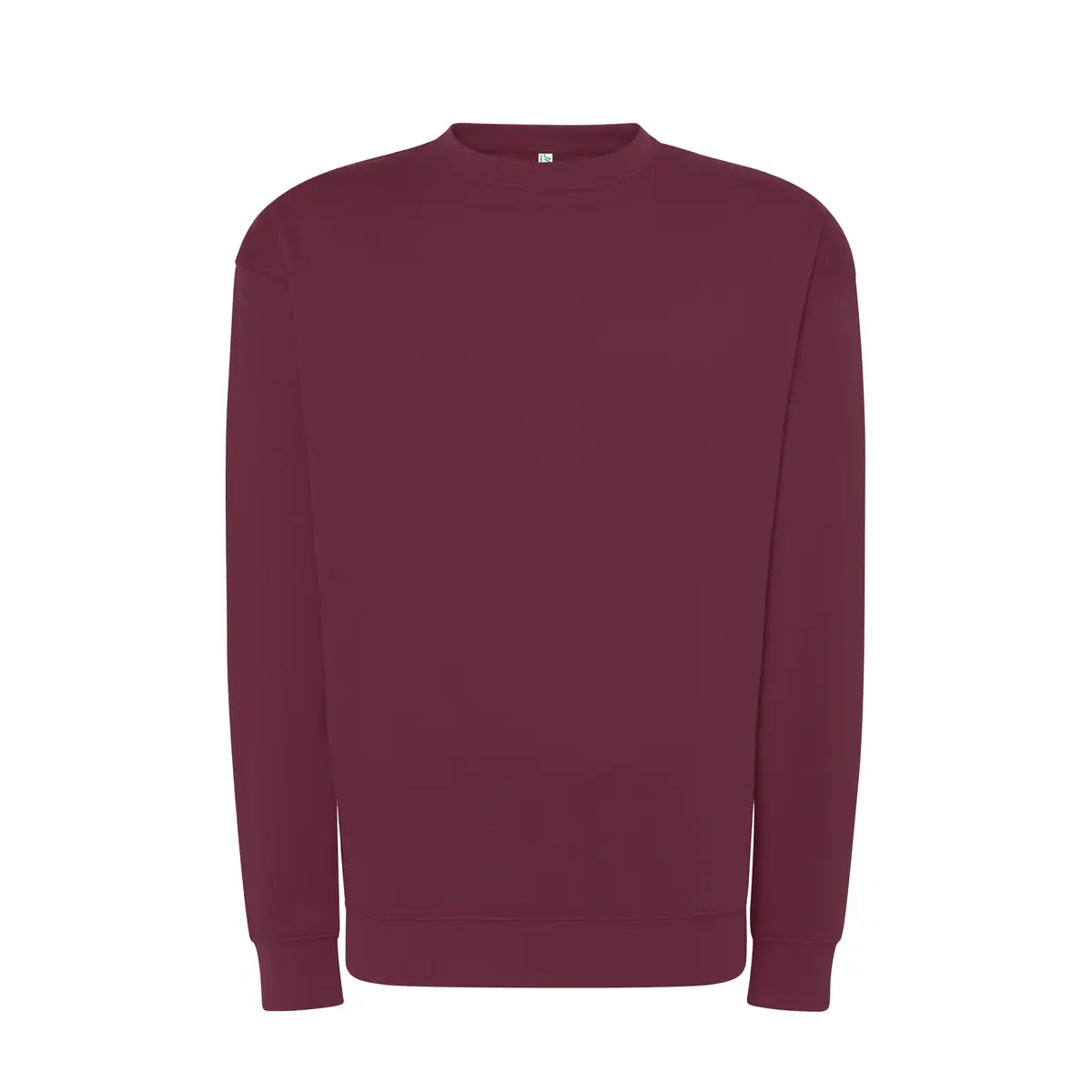 Sudadera JHK SWRA290 19 Sudadera JHK SWRA290 en Burgundy, vista frontal