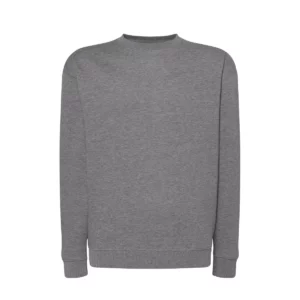 Sudadera JHK SWRA290 en Dark grey melange, vista frontal