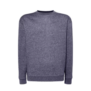 Sudadera JHK SWRA290 en Denim heather, vista frontal