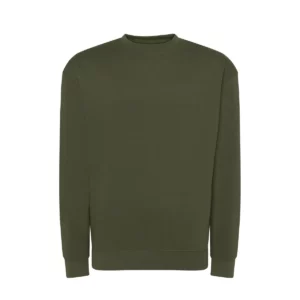 Sudadera JHK SWRA290 en Forest green, vista frontal