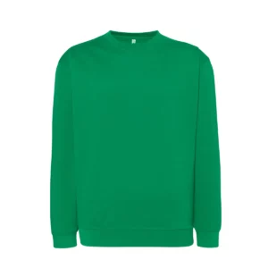 Sudadera JHK SWRA290 en Kelly green, vista frontal