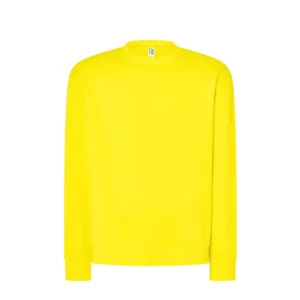 Sudadera JHK SWRA290 en Lemon yellow, vista frontal