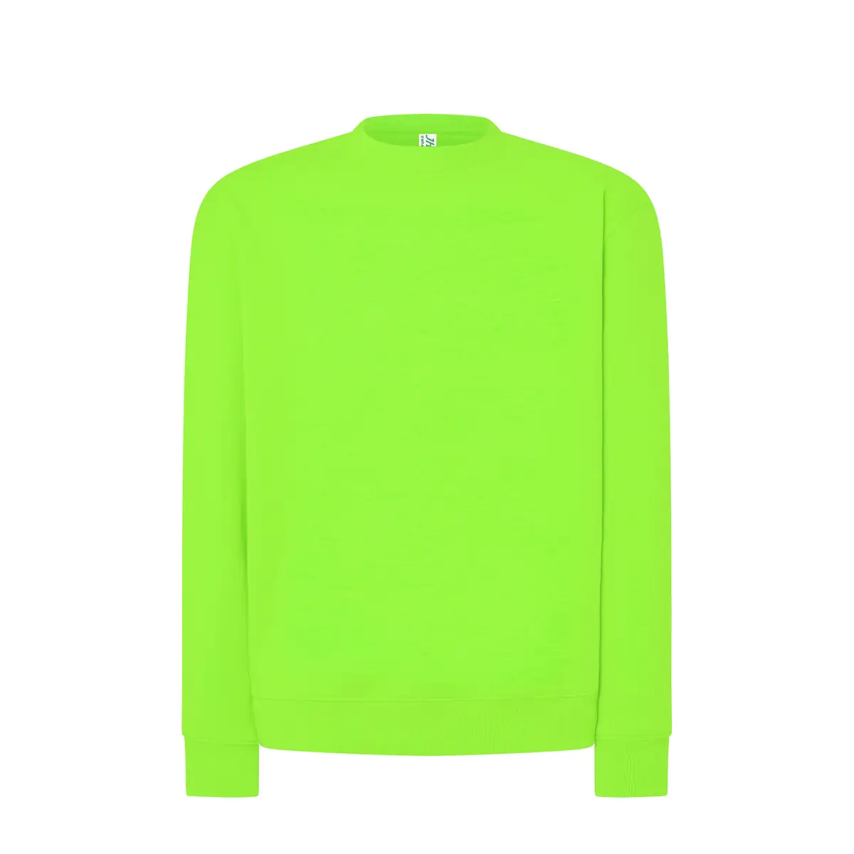 Sudadera JHK SWRA290 43 Sudadera JHK SWRA290 en Lime fluor, vista frontal