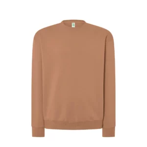 Sudadera JHK SWRA290 en Mocha mousse, vista frontal
