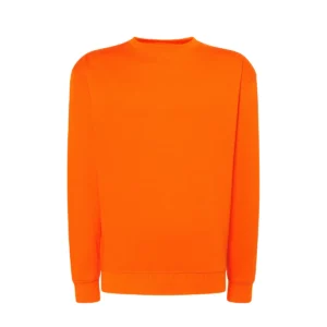 Sudadera JHK SWRA290 en Orange fluor, vista frontal