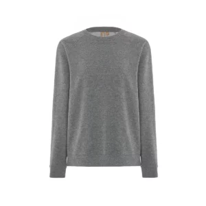 Sudadera JHK SWRAECO en Dark grey melange, vista frontal