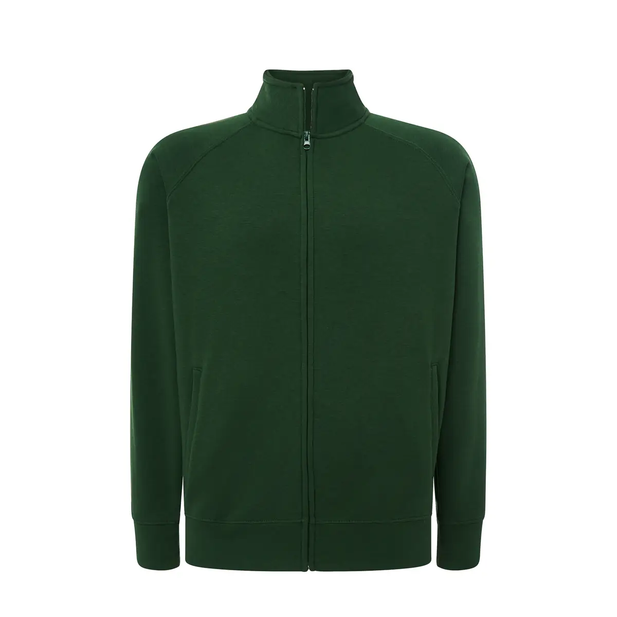 Sudadera JHK SWRAFUZIP 2 Sudadera JHK SWRAFUZIP en Bottle green, vista frontal