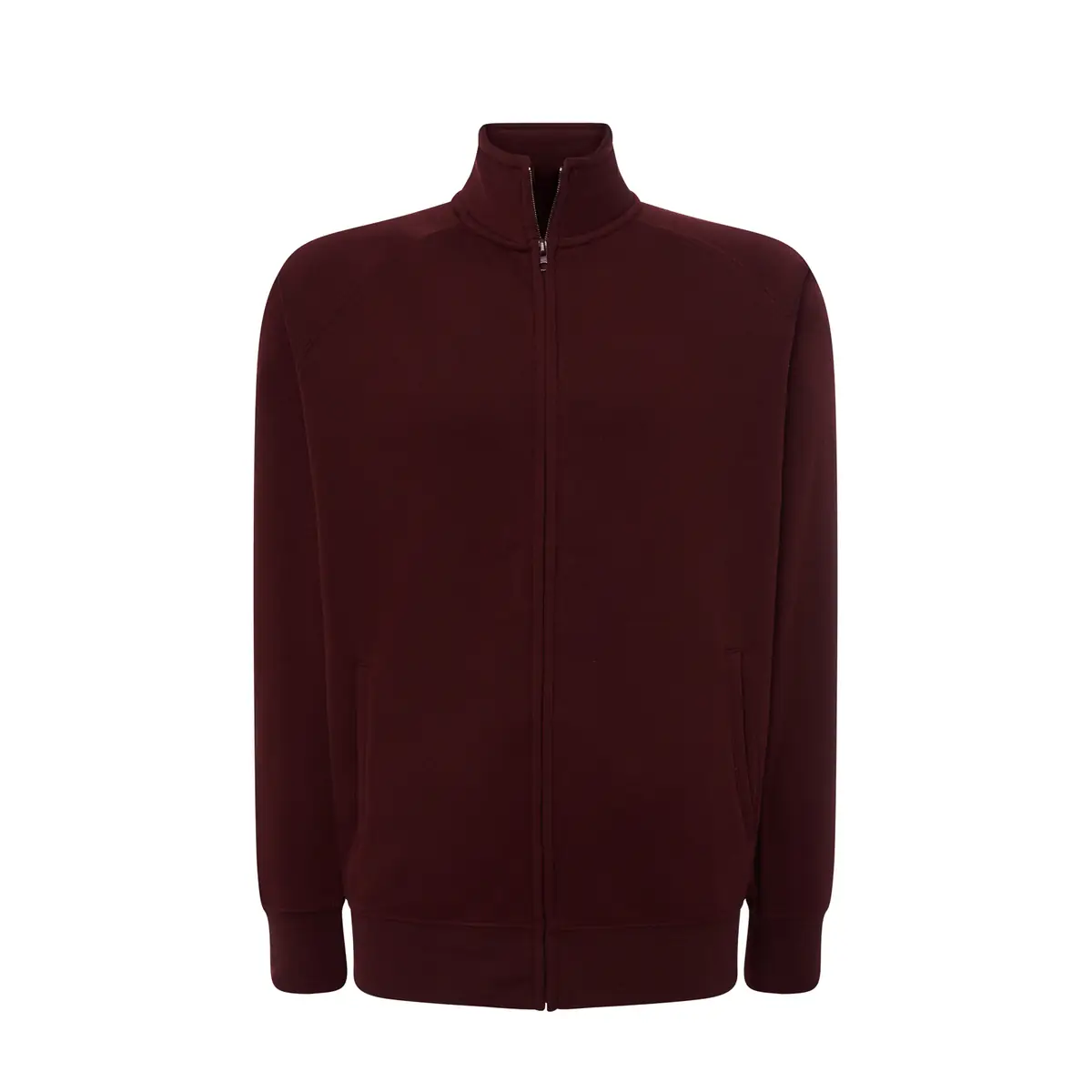 Sudadera JHK SWRAFUZIP 4 Sudadera JHK SWRAFUZIP en Cardinal, vista frontal