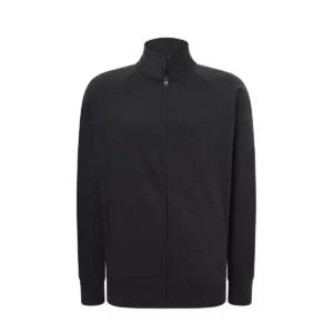 Sudadera JHK SWRAFUZIP en Charcoal, vista frontal