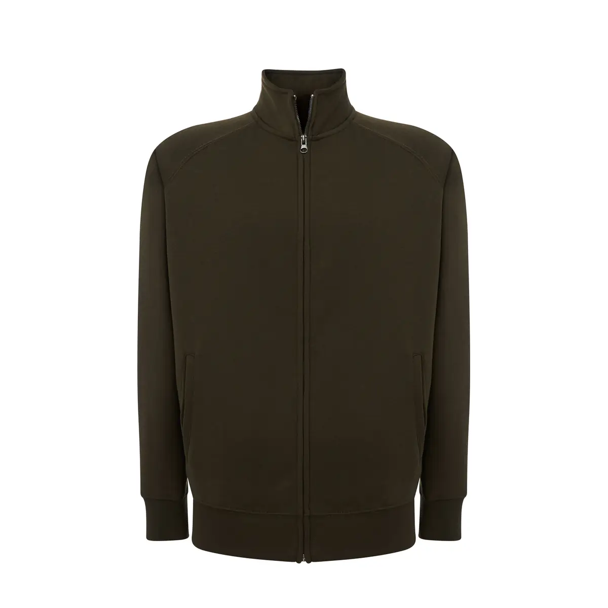 Sudadera JHK SWRAFUZIP 8 Sudadera JHK SWRAFUZIP en Khaki, vista frontal