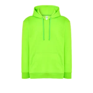 Sudadera JHK SWRAKNG en Lime fluor, vista frontal