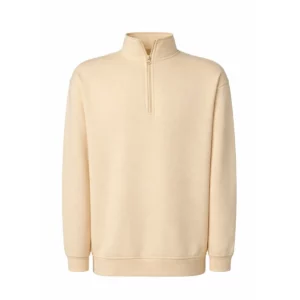 Sudadera JHK SWRAZIP en Butter cream, vista frontal