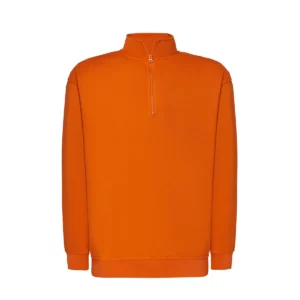 Sudadera JHK SWRAZIP en Orange, vista frontal