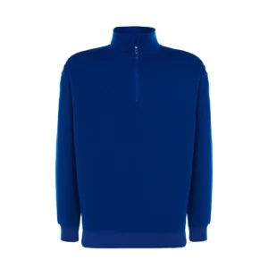 Sudadera JHK SWRAZIP en Royal blue, vista frontal