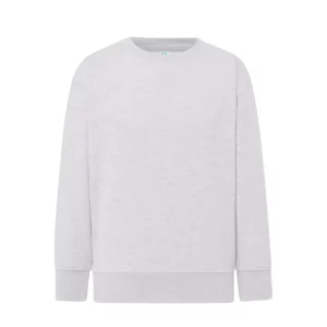 Sudadera JHK SWRK290 en Ash melange, vista frontal