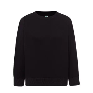 Sudadera JHK SWRK290 en Black, vista frontal
