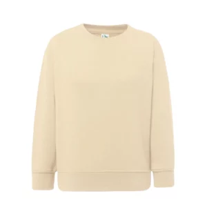Sudadera JHK SWRK290 en Butter cream, vista frontal