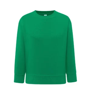 Sudadera JHK SWRK290 en Kelly green, vista frontal