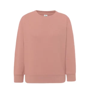 Sudadera JHK SWRK290 en Pink vintage, vista frontal