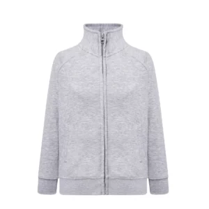 Sudadera JHK SWRKFUZIP en Ash melange, vista frontal