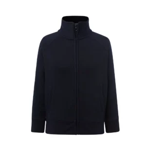 Sudadera JHK SWRKFUZIP en Navy, vista frontal
