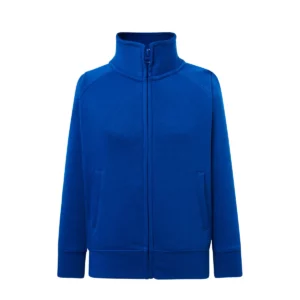 Sudadera JHK SWRKFUZIP en Royal blue, vista frontal