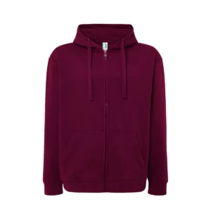 Sudadera JHK SWUAHOOD en Burgundy, vista frontal