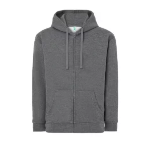Sudadera JHK SWUAHOOD en Dark grey melange, vista frontal