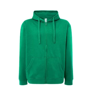 Sudadera JHK SWUAHOOD en Kelly green, vista frontal