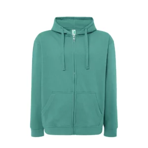 Sudadera JHK SWUAHOOD en Moss green, vista frontal