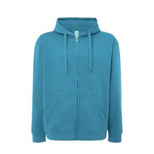 Sudadera JHK SWUAHOOD en Petrol blue, vista frontal