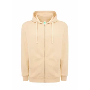 Sudadera JHK SWUAHOOD240 en Butter cream, vista frontal