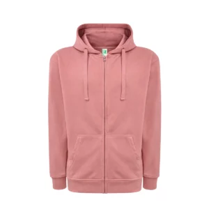Sudadera JHK SWUAHOOD240 en Pink vintage, vista frontal