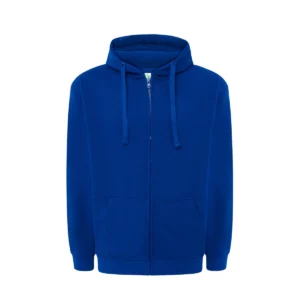 Sudadera JHK SWUAHOOD240 en Royal blue, vista frontal