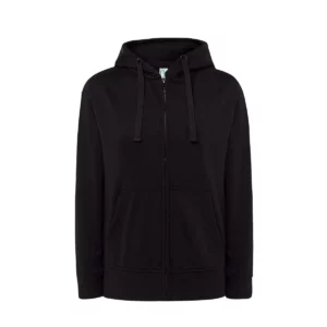 Sudadera JHK SWULHOOD240 en Black, vista frontal