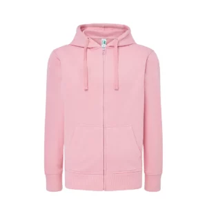 Sudadera JHK SWULHOOD240 en Pink, vista frontal