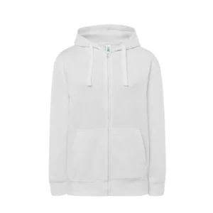 Sudadera JHK SWULHOOD240 en White, vista frontal