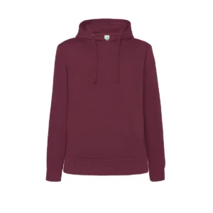 Sudadera JHK SWULKNG en Burgundy, vista frontal