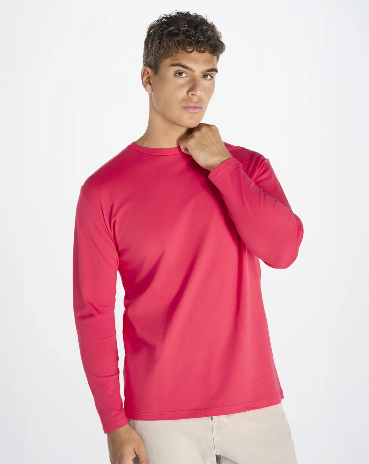 Camiseta Hombre de manga larga JHK TSRA150LS 1 Camiseta Hombre de manga larga JHK TSRA150LS