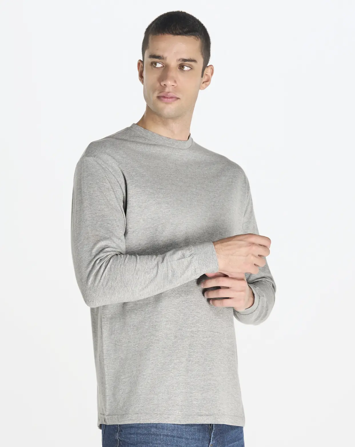 Camiseta con puños Hombre JHK TSRA170LS 1 Camiseta con puños Hombre JHK TSRA170LS