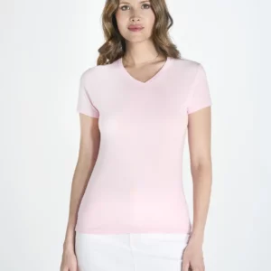 Camiseta cuello de pico Mujer JHK TSRLCMFP