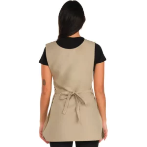 Estola Lacla Multibolsillos 21304601, Beige, trasera