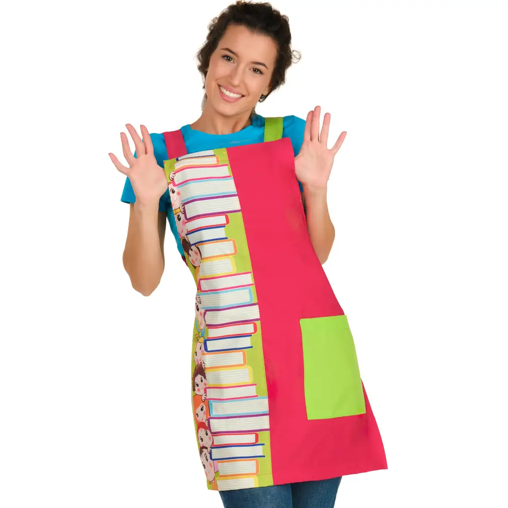 Estola Lacla Libros 21307306 4 Estola Lacla Libros 21307306, Fucsia, frontal