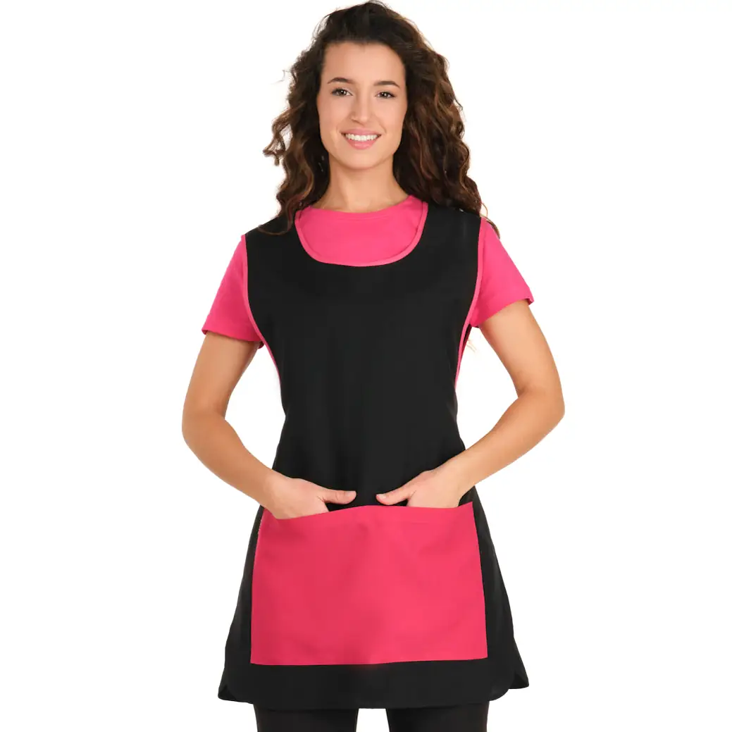 Estola Lacla Vivo Colores 21602124 1 Estola Lacla Vivo Colores 21602124, Negro/Fucsia, frontal