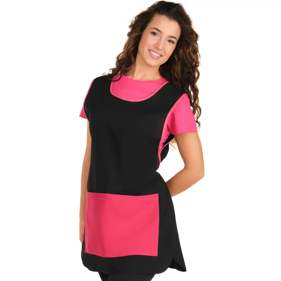 Estola Lacla Vivo Colores 21602124 2 Estola Lacla Vivo Colores 21602124, Negro/Fucsia, frontal