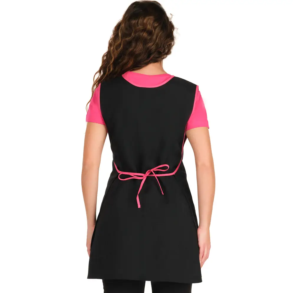 Estola Lacla Vivo Colores 21602124 4 Estola Lacla Vivo Colores 21602124, Negro/Fucsia, trasera